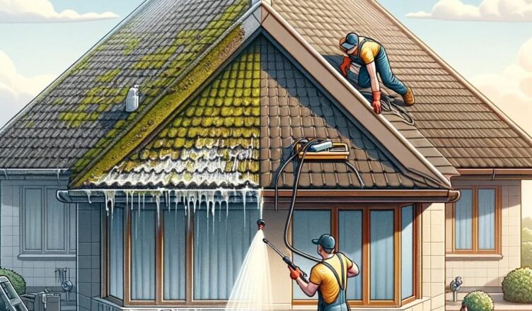Taktvätt är viktigt för husets funktions.